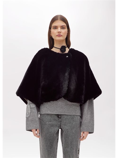 Cappa in faux fur BLUGIRL BLUMARINE | PF5006T0300/22222